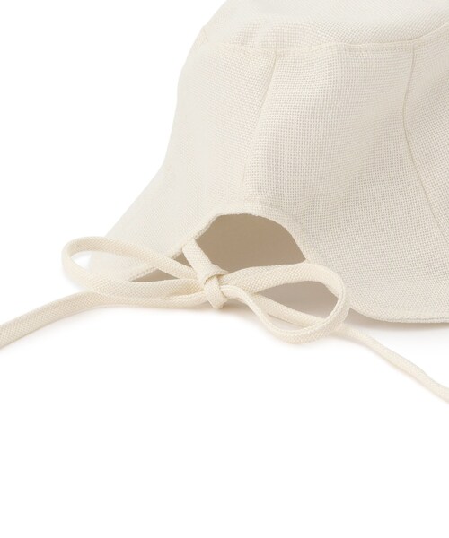 SHOO・LA・RUE(シューラルー)の「◆ジュート風ポニーテールハット(ハット・レディース・ベージュ/ブラック/オフホワイト・00)」の8枚目の写真