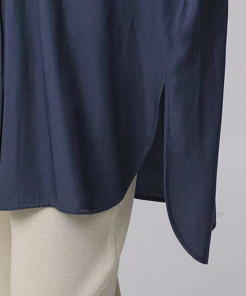 GALLEST（ギャレスト）の「◆シャーリングスリーブブラウス（シャツ/ブラウス・レディース・ホワイト/ネイビー/イエロー・38）」の19枚目の写真