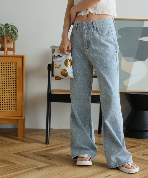 LiiLu lilo pants 4y お花刺繍 パンツ LiiLu lilo pants 4y お花刺繍 パンツ