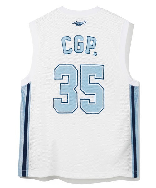 codegraphy（コードグラフィー）の「C.GRAPHY Mesh Jersey  Sleeveless（Tシャツ/カットソー・メンズ・ホワイト/ブラック・MEDIUM/LARGE）」の20枚目の写真