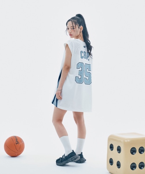 codegraphy（コードグラフィー）の「C.GRAPHY Mesh Jersey  Sleeveless（Tシャツ/カットソー・メンズ・ホワイト/ブラック・MEDIUM/LARGE）」の19枚目の写真