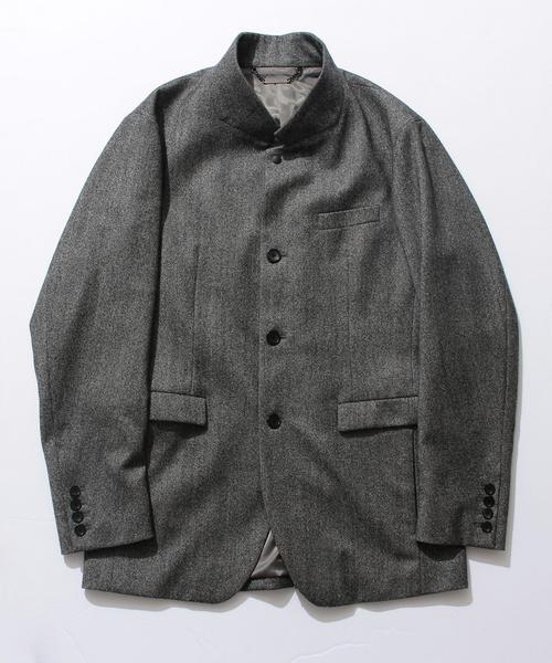 MONKEY TIME（モンキータイム）の「＜monkey time＞∴ STRC W/N STND 3B JKT/ジャケット（テーラードジャケット・メンズ・グレー/ネイビー・MEDIUM/X-LARGE/LARGE/SMALL）」の15枚目の写真
