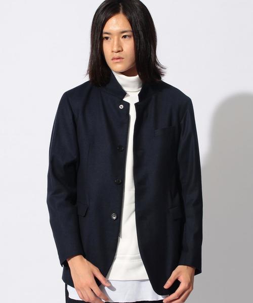 MONKEY TIME（モンキータイム）の「＜monkey time＞∴ STRC W/N STND 3B JKT/ジャケット（テーラードジャケット・メンズ・グレー/ネイビー・MEDIUM/X-LARGE/LARGE/SMALL）」の7枚目の写真