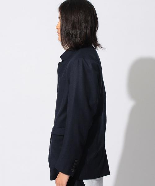 MONKEY TIME（モンキータイム）の「＜monkey time＞∴ STRC W/N STND 3B JKT/ジャケット（テーラードジャケット・メンズ・グレー/ネイビー・MEDIUM/X-LARGE/LARGE/SMALL）」の9枚目の写真