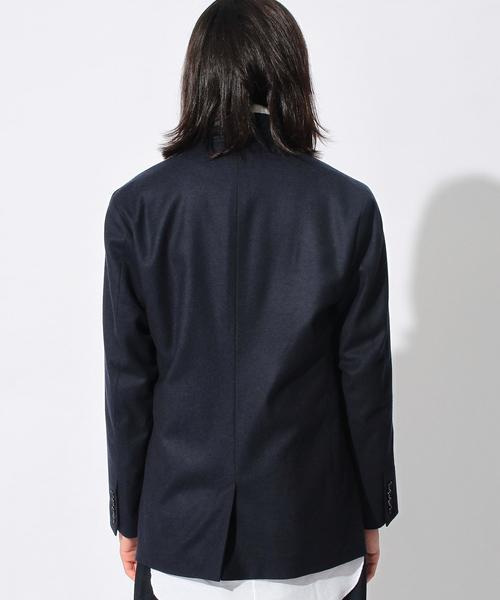 MONKEY TIME（モンキータイム）の「＜monkey time＞∴ STRC W/N STND 3B JKT/ジャケット（テーラードジャケット・メンズ・グレー/ネイビー・MEDIUM/X-LARGE/LARGE/SMALL）」の10枚目の写真