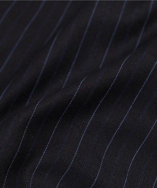 koe（コエ）の「ストライプ裾リブクロップドパンツ（その他パンツ・メンズ・グレー/ネイビー・SMALL/LARGE/MEDIUM/LL）」の12枚目の写真