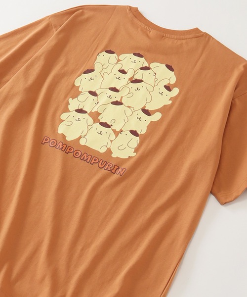 sanrio(サンリオ)の「【SANRIO/サンリオ】アートワークデザイン 裾ラウンド オーバーサイズ 半袖クルーネックTシャツ(Tシャツ/カットソー・レディース・パープル/オレンジ/ミント/アクア・M/L)」の11枚目の写真