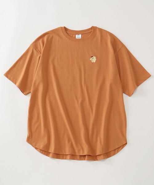 sanrio(サンリオ)の「【SANRIO/サンリオ】アートワークデザイン 裾ラウンド オーバーサイズ 半袖クルーネックTシャツ(Tシャツ/カットソー・レディース・パープル/オレンジ/ミント/アクア・M/L)」の16枚目の写真