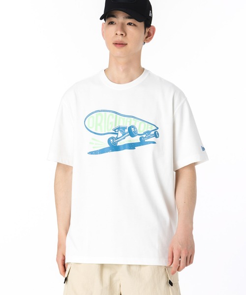 ニューエラ 韓国企画 半袖Tシャツ スケートボード（Tシャツ/カットソー）｜NEW ERA（ニューエラ）