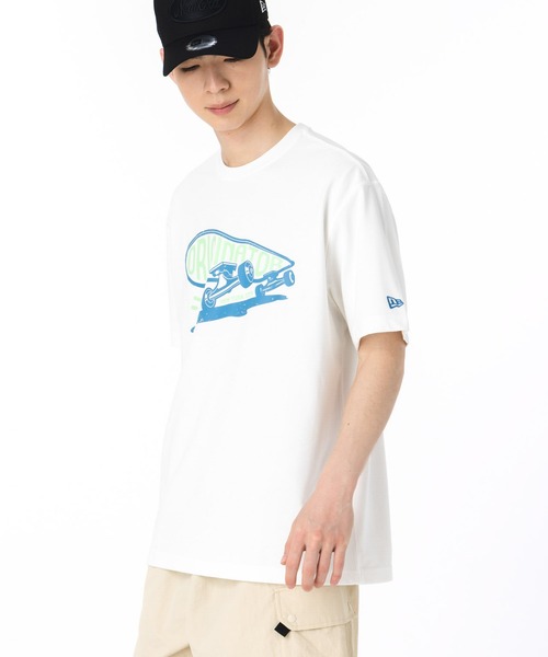 ニューエラ 韓国企画 半袖Tシャツ スケートボード（Tシャツ/カットソー）｜NEW ERA（ニューエラ）