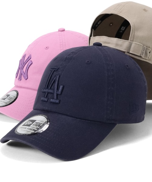 NEW ERA（ニューエラ）の「ニューエラキャップ ONSPOTZ別注 ニューヨークヤンキース トナルカラーロゴ（キャップ・メンズ・カーキ/ブラック/ネイビー/ベージュ/アイボリー/グレー/ブルー/ブラウン/グリーン/ダークグレー/グレー系その他/ネイビー系/ピンク/パープル・FREE）」の12枚目の写真