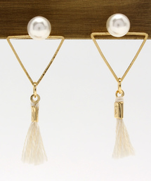 Chico | パールタッセルピアス(ピアス（両耳用）)