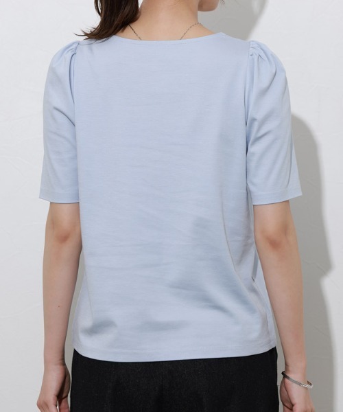 美品 23SS yori ヨリ コットン ショートスリーブ パフスリーブ