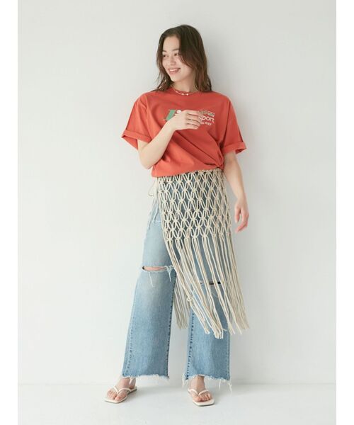 Ungrid（アングリッド）の「淡水パールネックレス（ネックレス・レディース・レッド/ベージュ/ブルー・FREE）」の6枚目の写真