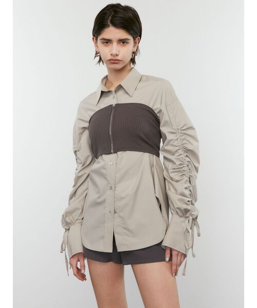 フリル付きベージュ見せブラ新品タグ付きM フリル付きベージュ見せブラ新品タグ付きM フリル付きベージュ