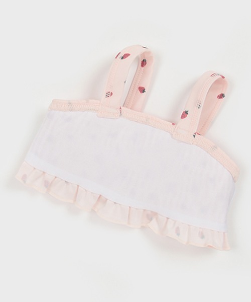 petit main(プティマイン)の「【SWIM】キャップつきフルーツ柄ビキニ(水着・キッズ・ライトピンク/イエロー・80cm/70cm)」の11枚目の写真
