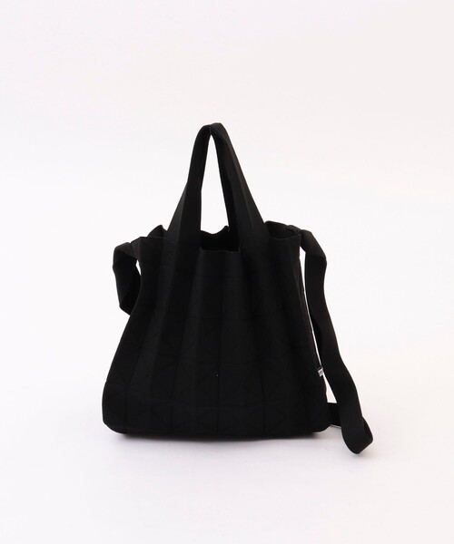 NOLLEY’S（ノーリーズ）の「【amicom/アミコム】ORIGAMI PLEATS M（ショルダーバッグ・レディース・ブラック/ラベンダー/ベージュ・FREE）」の2枚目の写真