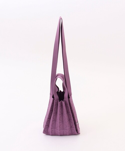 NOLLEY’S（ノーリーズ）の「【amicom/アミコム】ORIGAMI PLEATS M（ショルダーバッグ・レディース・ブラック/ラベンダー/ベージュ・FREE）」の8枚目の写真