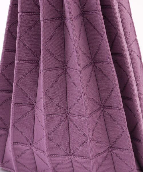 NOLLEY’S（ノーリーズ）の「【amicom/アミコム】ORIGAMI PLEATS M（ショルダーバッグ・レディース・ブラック/ラベンダー/ベージュ・FREE）」の10枚目の写真