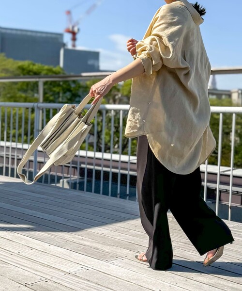 NOLLEY’S（ノーリーズ）の「【amicom/アミコム】ORIGAMI PLEATS M（ショルダーバッグ・レディース・ブラック/ラベンダー/ベージュ・FREE）」の21枚目の写真