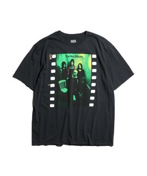 yes 古着　tシャツ asics アシックス Tシャツ サイズM デカロゴ カラフル おしゃれ