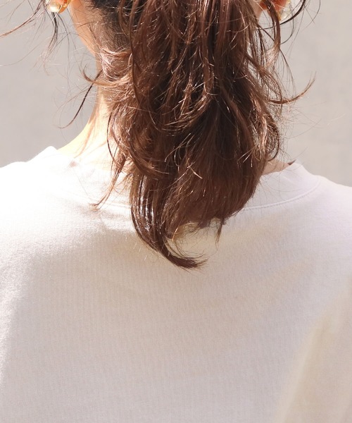 tiptop（ティップトップ）の「ピグメント加工タックノースリーブカットソー（タンクトップ・レディース・サックスブルー/ブラック系その他/アイボリー・FREE）」の19枚目の写真