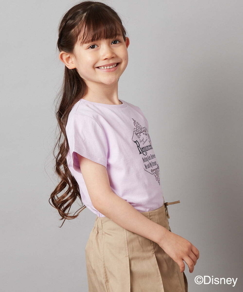 a.v.v（アーヴェヴェ）の「[100-140]バックリボンＴシャツ（Tシャツ/カットソー・キッズ・ホワイト/ライラック・130/140/100/110/120）」の16枚目の写真