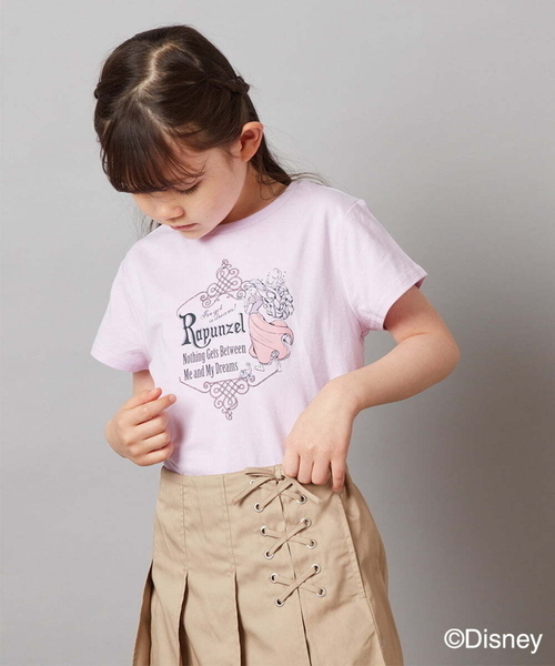 a.v.v（アーヴェヴェ）の「[100-140]バックリボンＴシャツ（Tシャツ/カットソー・キッズ・ホワイト/ライラック・130/140/100/110/120）」の19枚目の写真