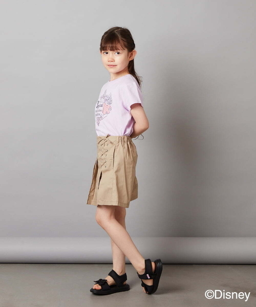 a.v.v（アーヴェヴェ）の「[100-140]バックリボンＴシャツ（Tシャツ/カットソー・キッズ・ホワイト/ライラック・130/140/100/110/120）」の20枚目の写真