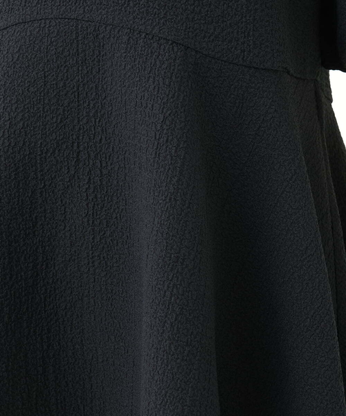 a.v.v(アーヴェヴェ)の「【イージーケア】ペプラムトップス(Tシャツ/カットソー・レディース・ブラック/グレー系その他/ホワイト・34/36/38/40/42)」の6枚目の写真
