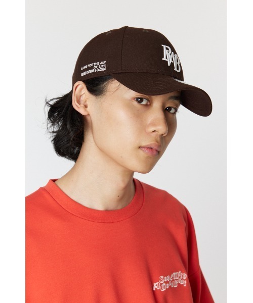 RODEO CROWNS WIDE BOWL（ロデオクラウンズワイドボウル）の「NEW ERA 9FORTY RWB CAP（キャップ・レディース・ブラック/ホワイト/ブラウン・FREE）」の3枚目の写真