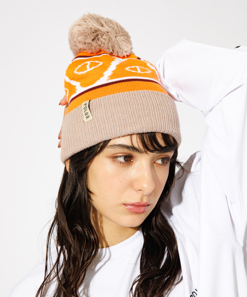 POLeR(ポーラー)の「【POLeR/ポーラー】bonbon BEANIE/ボンボンニットキャップビーニー(ニットキャップ/ビーニー・メンズ・ブラック系その他/オレンジ系その他/レッド系その他2/ブラック系その他2/ブルー系その他/レッド系その他・フリー)」の6枚目の写真