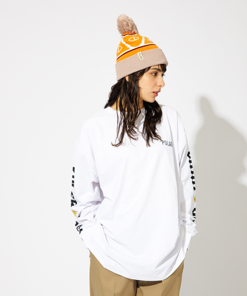 POLeR(ポーラー)の「【POLeR/ポーラー】bonbon BEANIE/ボンボンニットキャップビーニー(ニットキャップ/ビーニー・メンズ・ブラック系その他/オレンジ系その他/レッド系その他2/ブラック系その他2/ブルー系その他/レッド系その他・フリー)」の9枚目の写真