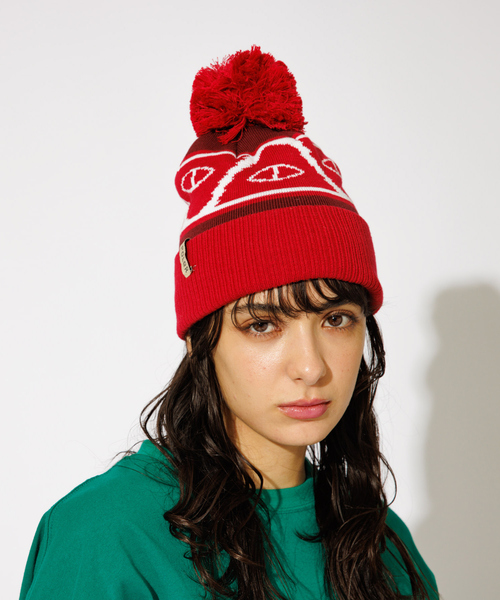 POLeR(ポーラー)の「【POLeR/ポーラー】bonbon BEANIE/ボンボンニットキャップビーニー(ニットキャップ/ビーニー・メンズ・ブラック系その他/オレンジ系その他/レッド系その他2/ブラック系その他2/ブルー系その他/レッド系その他・フリー)」の12枚目の写真