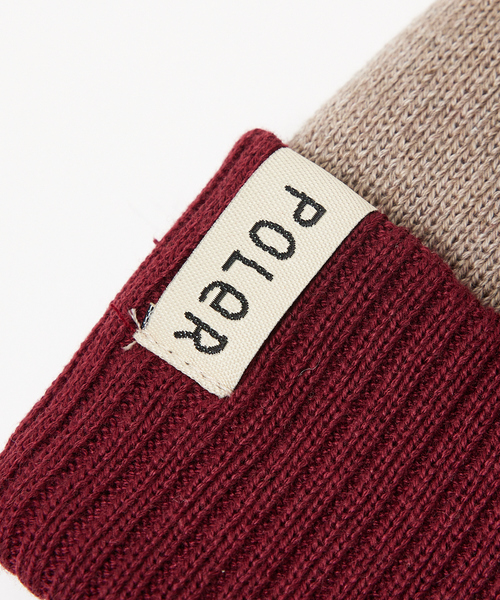 POLeR(ポーラー)の「【POLeR/ポーラー】bonbon BEANIE/ボンボンニットキャップビーニー(ニットキャップ/ビーニー・メンズ・ブラック系その他/オレンジ系その他/レッド系その他2/ブラック系その他2/ブルー系その他/レッド系その他・フリー)」の17枚目の写真