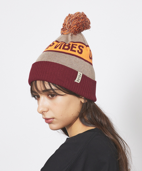 POLeR(ポーラー)の「【POLeR/ポーラー】bonbon BEANIE/ボンボンニットキャップビーニー(ニットキャップ/ビーニー・メンズ・ブラック系その他/オレンジ系その他/レッド系その他2/ブラック系その他2/ブルー系その他/レッド系その他・フリー)」の19枚目の写真