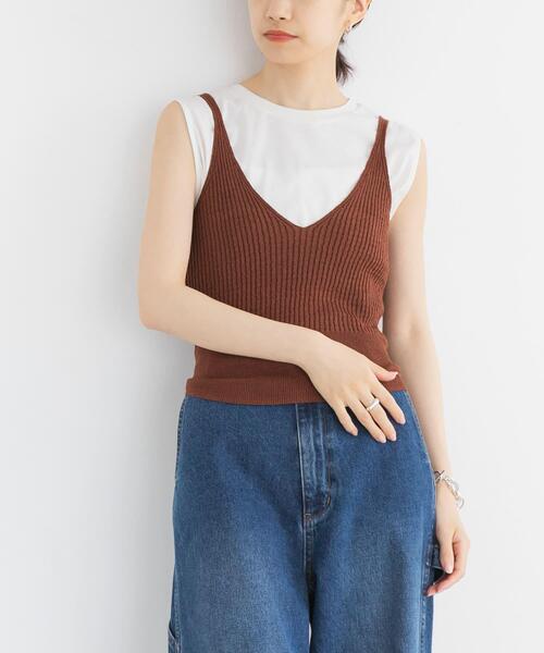 セール】ニットキャミソール（キャミソール）｜URBAN RESEARCH
