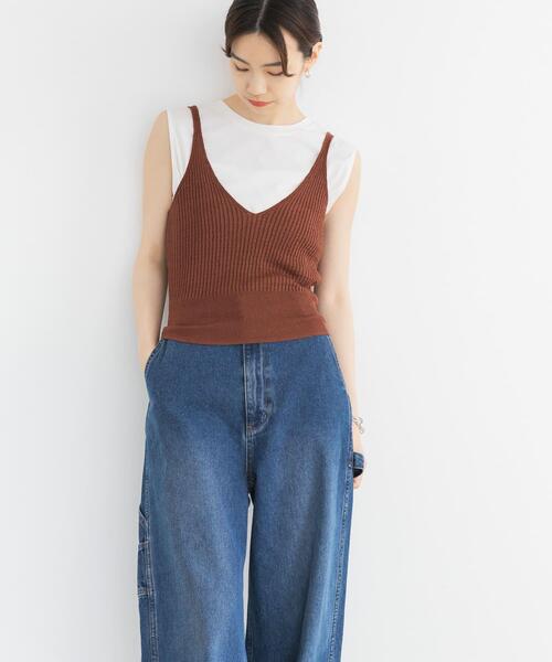 セール】ニットキャミソール（キャミソール）｜URBAN RESEARCH