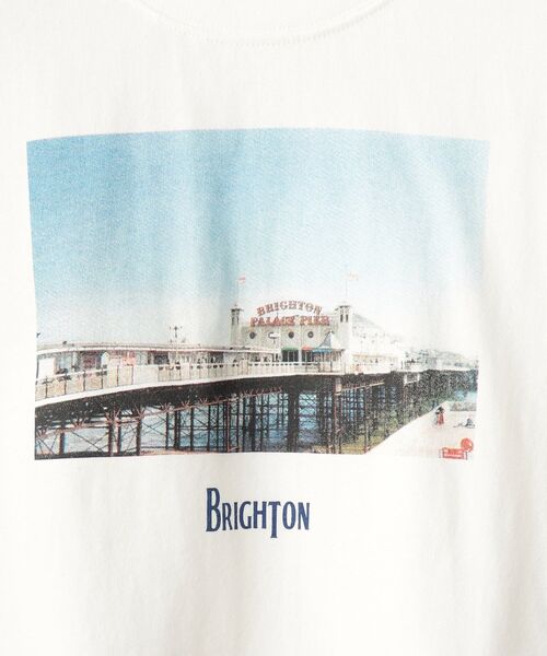 Dessin（デッサン）の「◆【リンクコーデ】フォトプリントTシャツ（Tシャツ/カットソー・キッズ・チャコールグレー/ホワイト・10/14/13/12/11）」の4枚目の写真