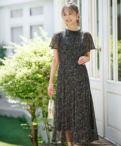 MARIHA / 夏の月影 ソリッド ワンピース［手洗い可］ 別注】MARIHA / 夏の月 ソリッド ワンピース［手洗い可