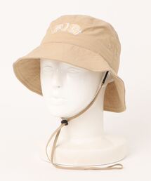 Fortune Island Golf（フォーチューンアイランドゴルフ）の「【Fortune Island Golf】"FIG" HAT/取り外し可能ストラップ付きナイロンバケハ(バケットハット）（ハット）」