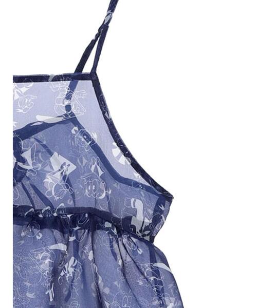 Disney(ディズニー)の「総柄シアーキャミワンピース/Disney(ワンピース・レディース・アイボリー/ネイビー・FREE)」の8枚目の写真