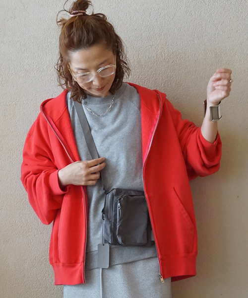 JOURNAL STANDARD LUXE(ジャーナルスタンダード ラックス)の「ドライテリー スウェット(スウェット・レディース・ブラック/チャコールグレー・FREE)」の9枚目の写真