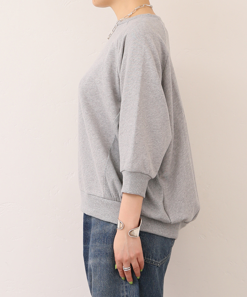 JOURNAL STANDARD LUXE(ジャーナルスタンダード ラックス)の「ドライテリー スウェット(スウェット・レディース・ブラック/チャコールグレー・FREE)」の14枚目の写真