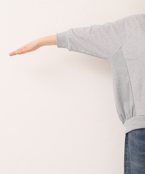 JOURNAL STANDARD LUXE(ジャーナルスタンダード ラックス)の「ドライテリー スウェット(スウェット・レディース・ブラック/チャコールグレー・FREE)」の18枚目の写真