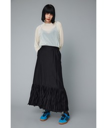 HeRIN.CYE｜ヘリンドットサイ（レディース）のスカート（ブラック/黒色