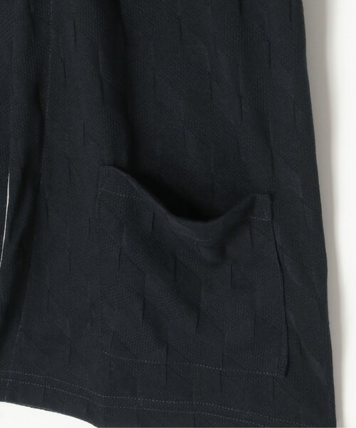 ikka(イッカ)の「ジャカードボタンレスカーディガン(カーディガン/ボレロ・メンズ・ブラック/ネイビー/オリーブ・M/L/XL/S)」の20枚目の写真