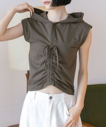 3.3 Field Trip  | 3.3 Field Trip／シャーリングフーディータンク(Tシャツ/カットソー)