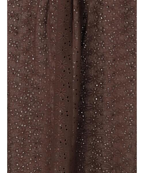 Lugnoncure(ルノンキュール)の「前後2WAYシフリー刺繍ブラウス(シャツ/ブラウス・レディース・ブラック/オフホワイト/ブラウン・F)」の20枚目の写真