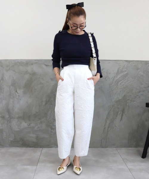 フラワーキルティングパンツ（その他パンツ）｜DONOBAN（ドノバン）の